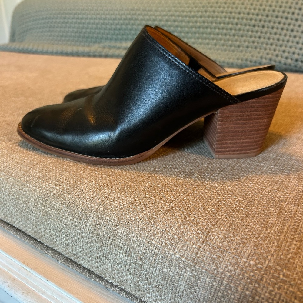 Madewell Harper Mule Black